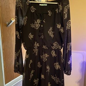 Medium Long Sleeve Floral Maurice’s Dress